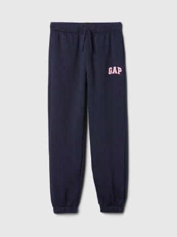 Gap Kız Çocuk Beli Lastikli Şardonlu Basic Eşofman Altı 4-16 Yaş LACİVERT