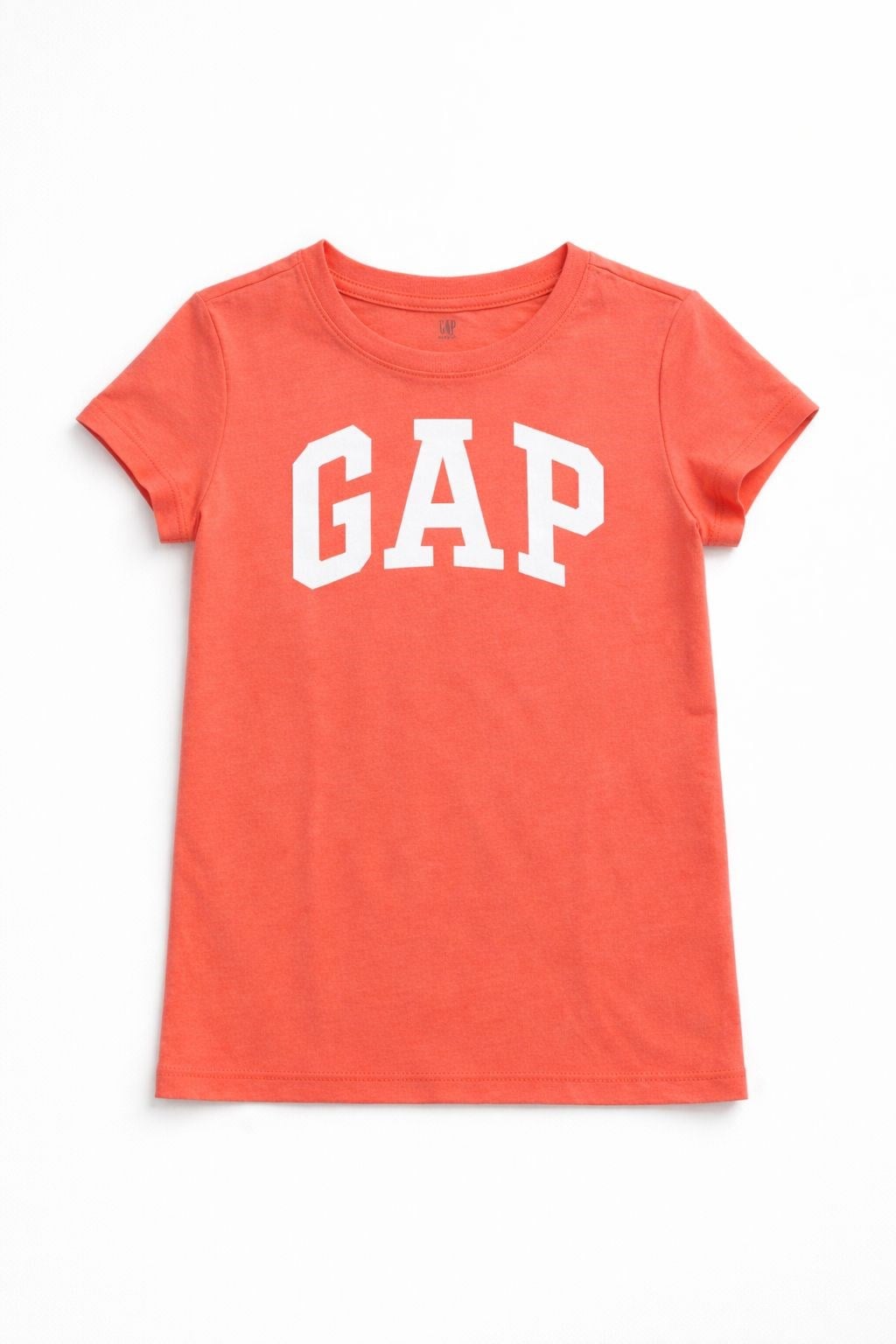 Gap Kız Çocuk Logo Baskı Kısa Kollu Tişört 4-16 Yaş PEMBE