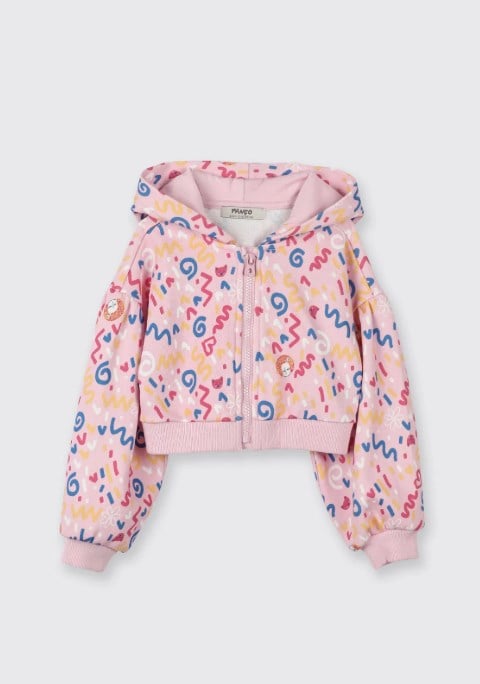 Kız Bebek 2521GB08007 Fermuarlı Sweatshirt