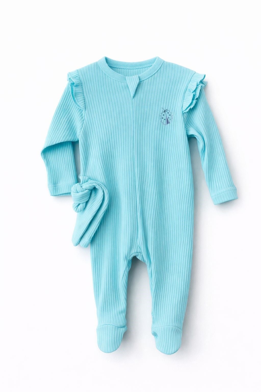 KIZ BEBEK KOL DETAYLI 2Lİ TULUM SET GK2129