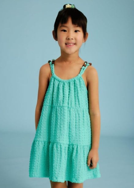 KIZ ÇOCUK 3936 ÖRME ELBİSE GKM0353