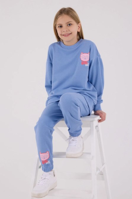 KIZ ÇOCUK EŞOFMAN TAKIM RP3695-2