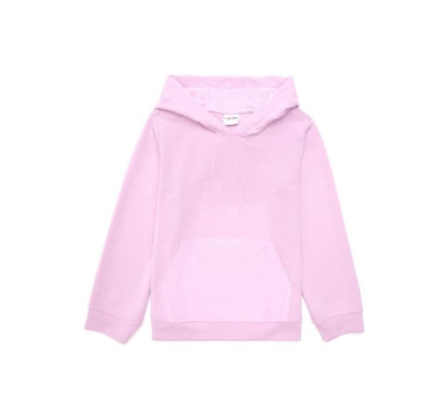 KIZ ÇOCUK KAÜŞON CEP DETAYLI SWEATSHIRT GK5159
