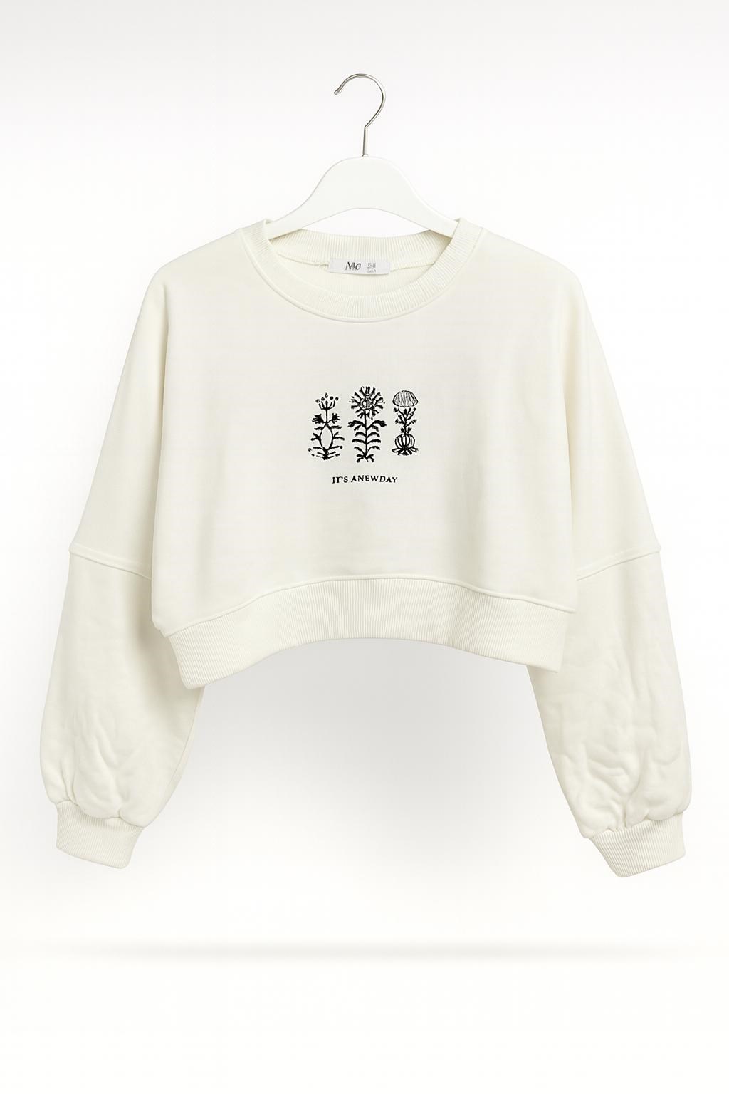 KIZ GENÇ 37318 GUN ÇİÇEĞİ SWEAT GK5258