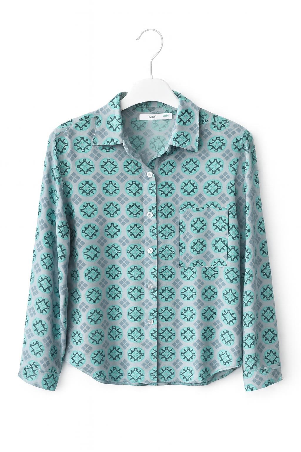 KIZ KRİSTAL GÖMLEK GK2577