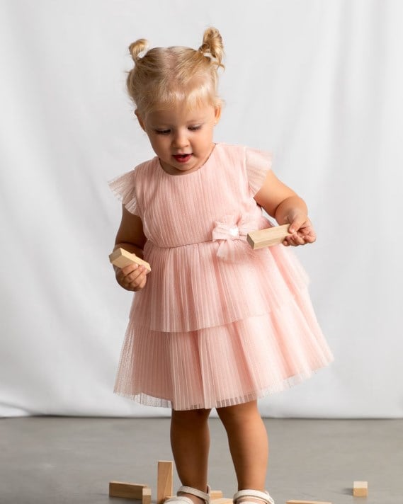 Mayoral 1908 Elbise-Pileli-Tul