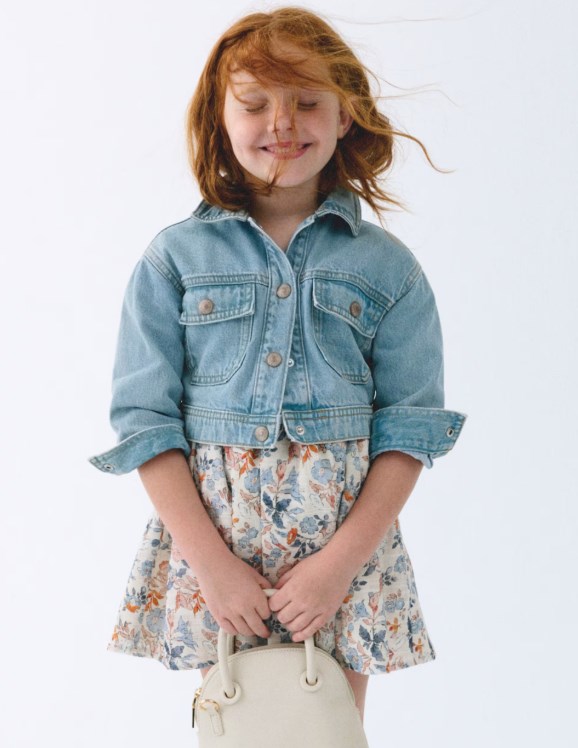 Mayoral 3454 Ceket-Denim