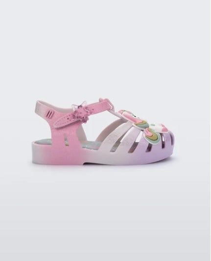 Mini Melissa Kız Çocuk Unicorn Sim Detaylı   Sandalet 22-27 MOR-BEYAZ