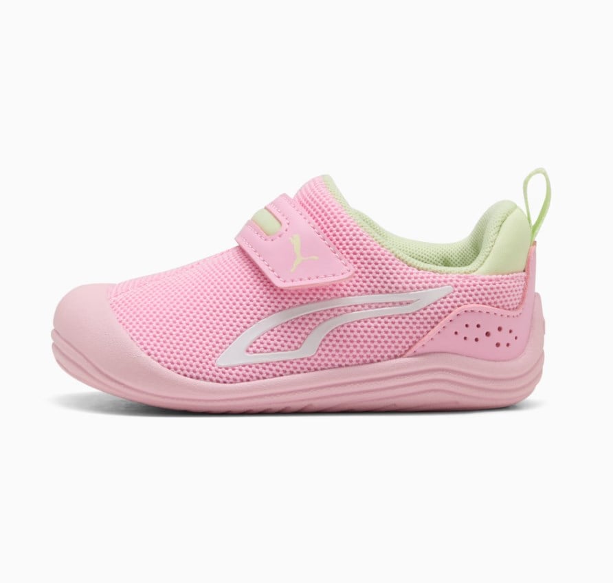 Puma Kız Çocuk  Kitten Cırt Cırtlı Spor Ayakkabı 22-27 PEMBE