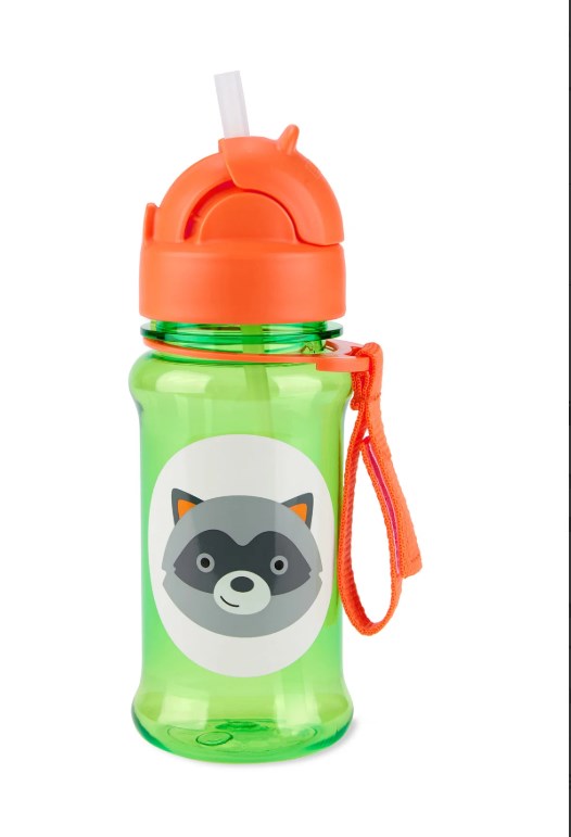 Skip Hop Erkek Çocuk Pipetli Rakun Suluk ÇOK RENKLİ