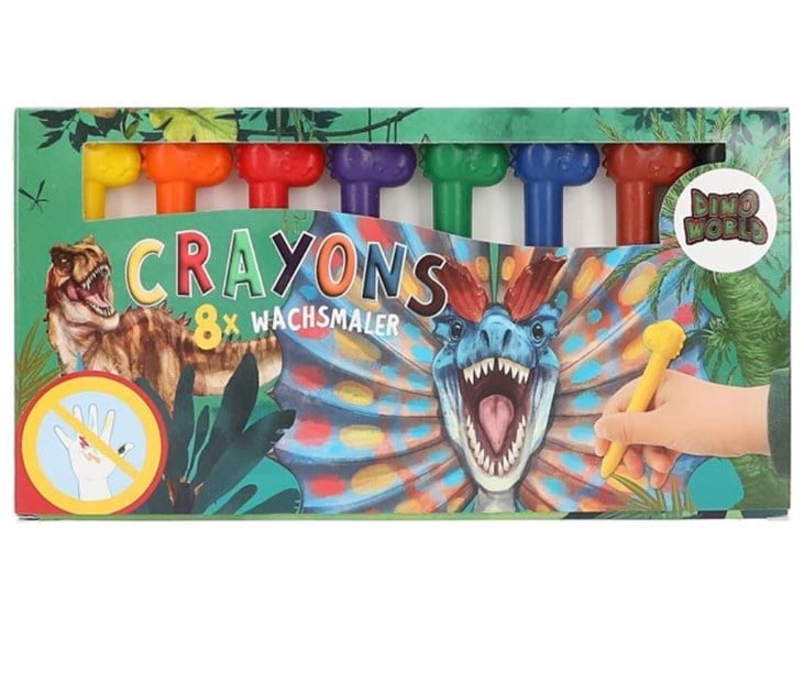 Top Model Mini Dino Başlıklı Pastel Boya