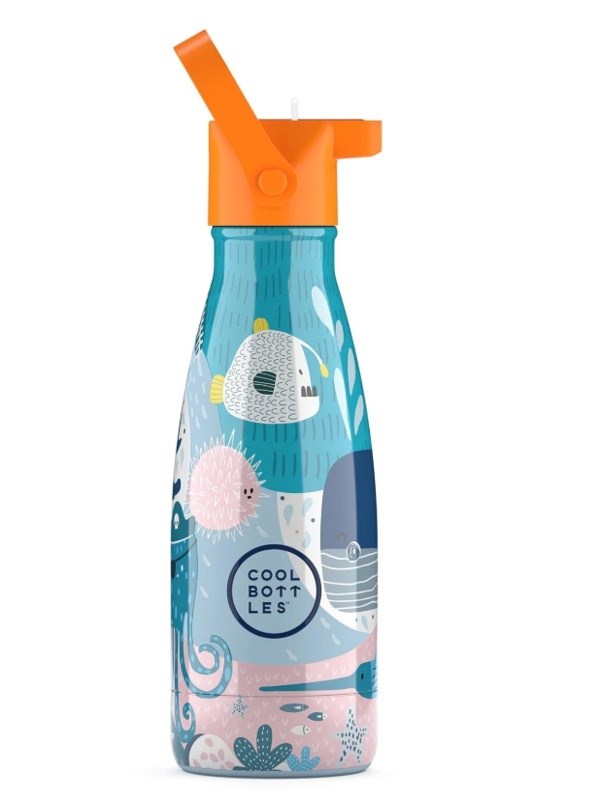 TucTuc Erkek Çocuk Balık Desen Suluk 350ml ÇOK RENKLİ