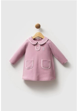 U.S.POLO ASSN KIZ BEBEK PİKE ELBİSE USB2740