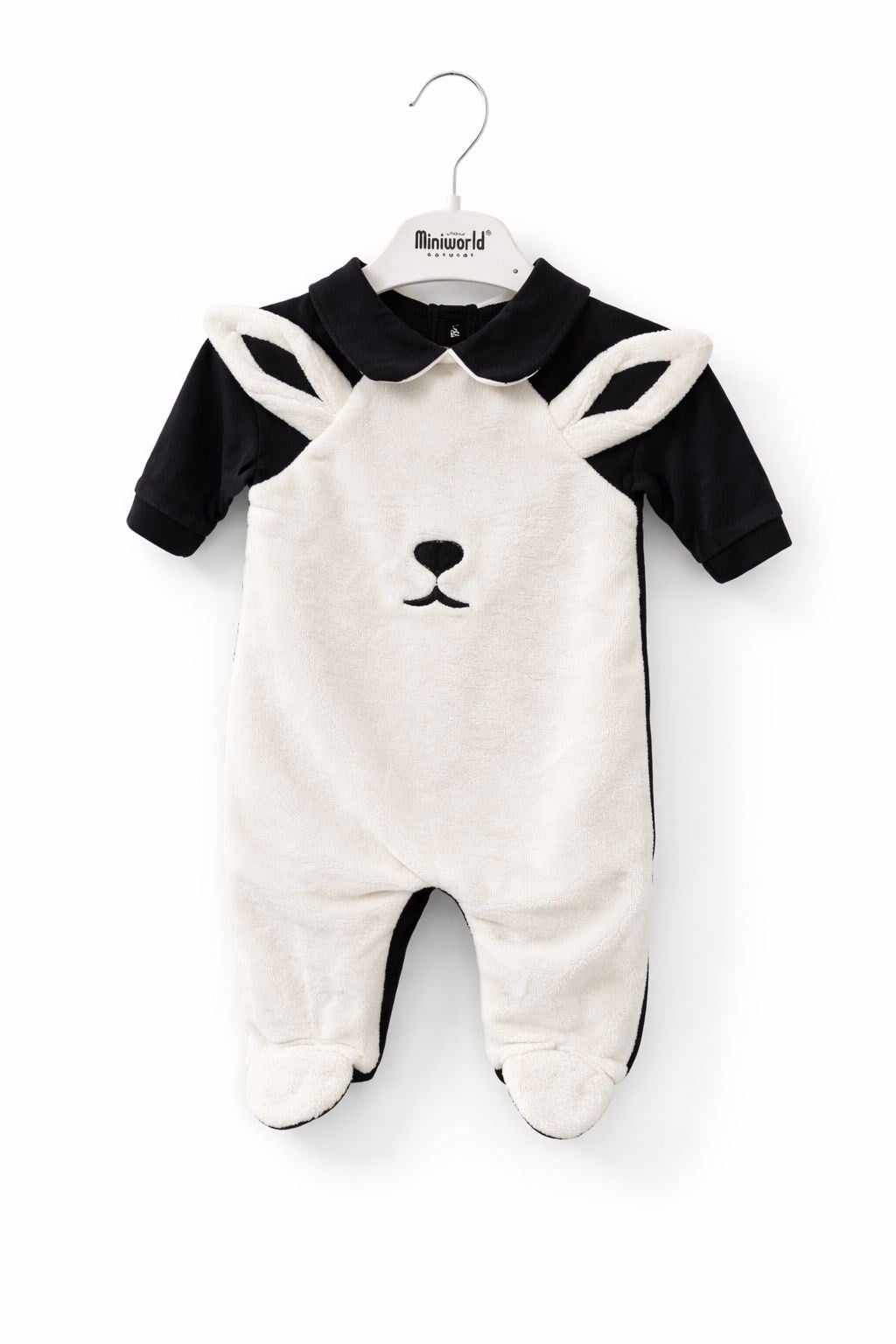 UNİSEX  BEBEK ROMPER KEDİ KULAK TULUM GK2181