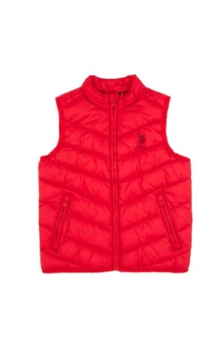 VR030KIRMIZI DOKUMA YELEK