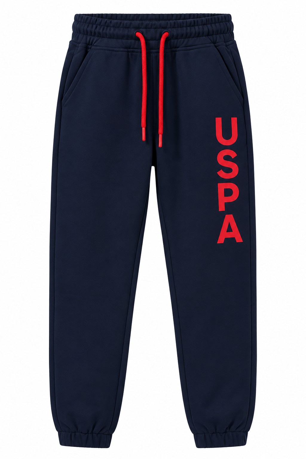 • U.S. Polo Assn. Erkek Çocuk Renk Bloklu Logolu Eşofman Altı FÜME