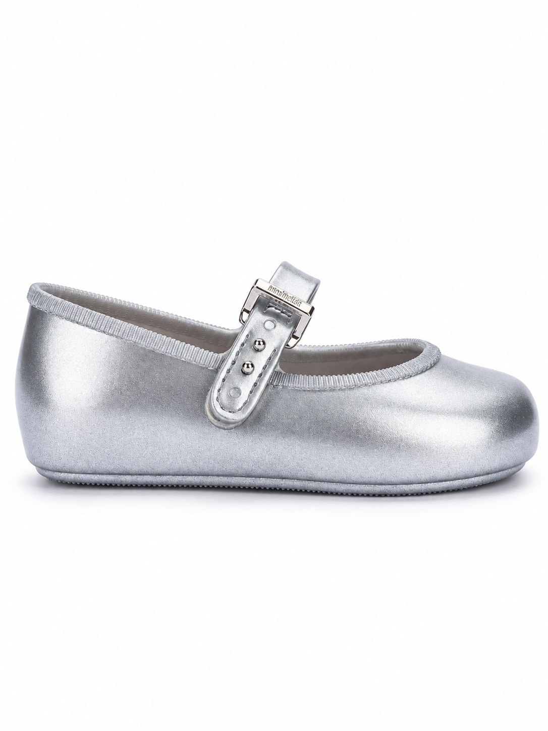Mini Melissa Kız Çocuk  Soft Ballerina BB  Babet 21-29 GÜMÜŞ