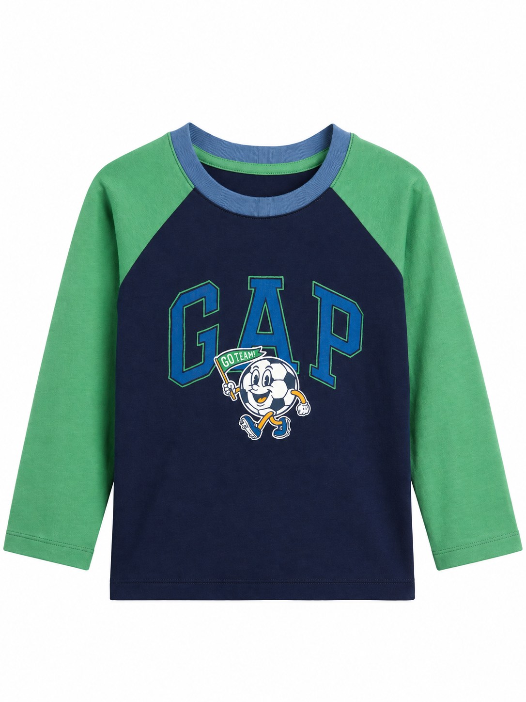 Gap Erkek Bebek Futbol Top Baskı T-shirt LACİVERT
