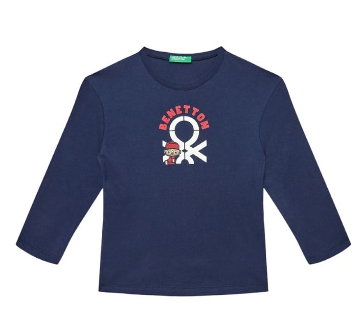 3I1XG10F2-25K/ BENETTON /BNT-BB UZUN TSHIRT