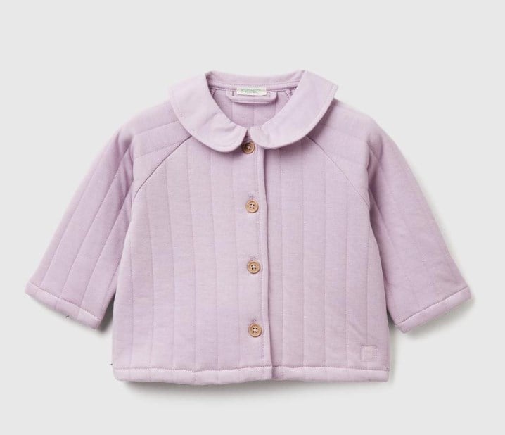 3JOEA501P-25K/KIZ BEBEK  BENETTON /BNT-NB DÜĞMELİ KAZAK