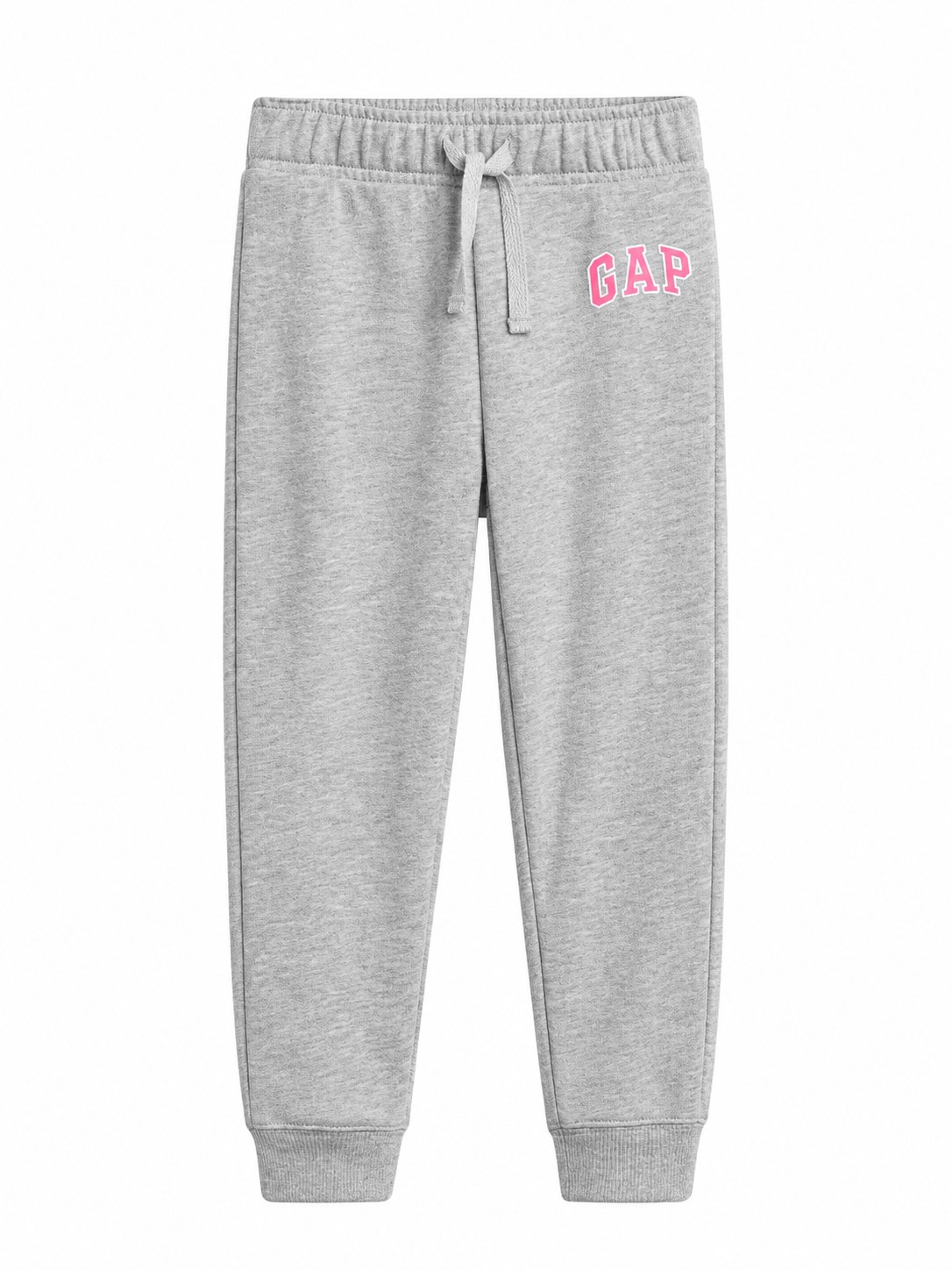 GAP Kız Çocuk Gri Logo Baskılı Jogger Eşofman Altı ÇOK RENKLİ