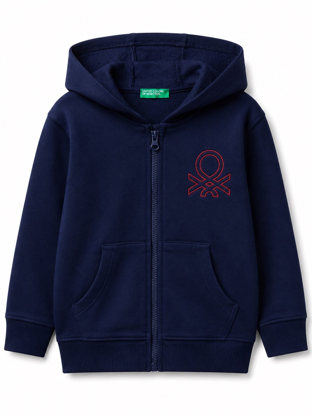 Benetton Erkek Bebek Cepli Kapişonlu Ceket 1-6 Yaş LACİVERT