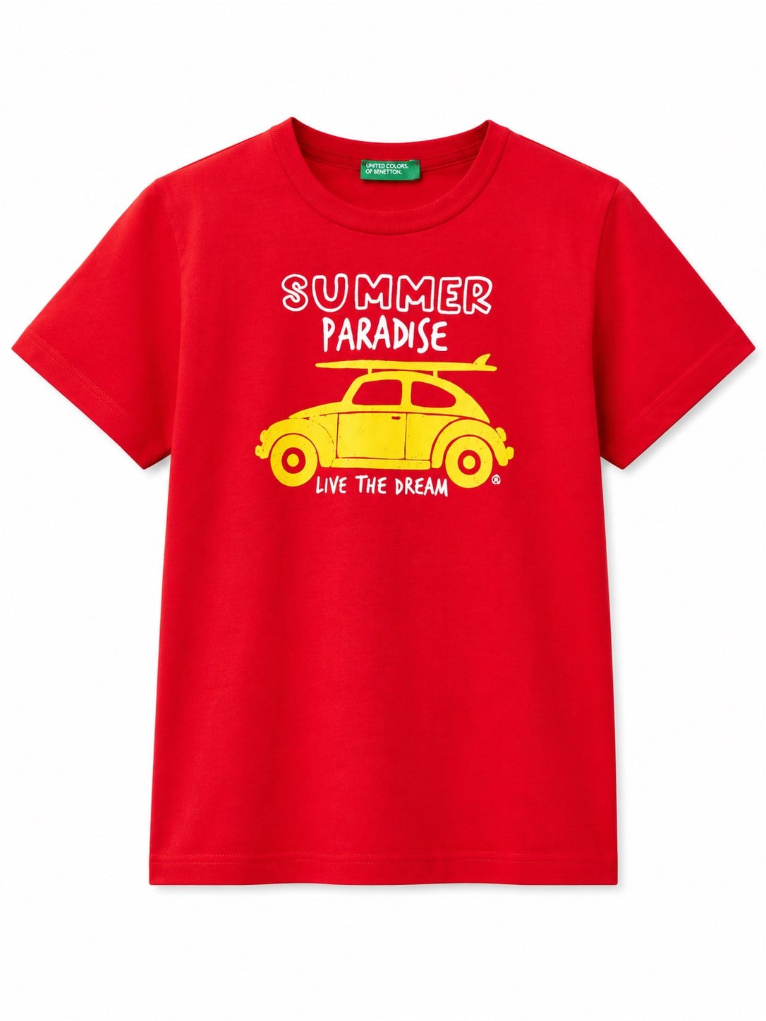 BENETTON ERKEK ÇOCUK 3I1XG10IJ BENETTON TİŞÖRT GKB0054 BORDO