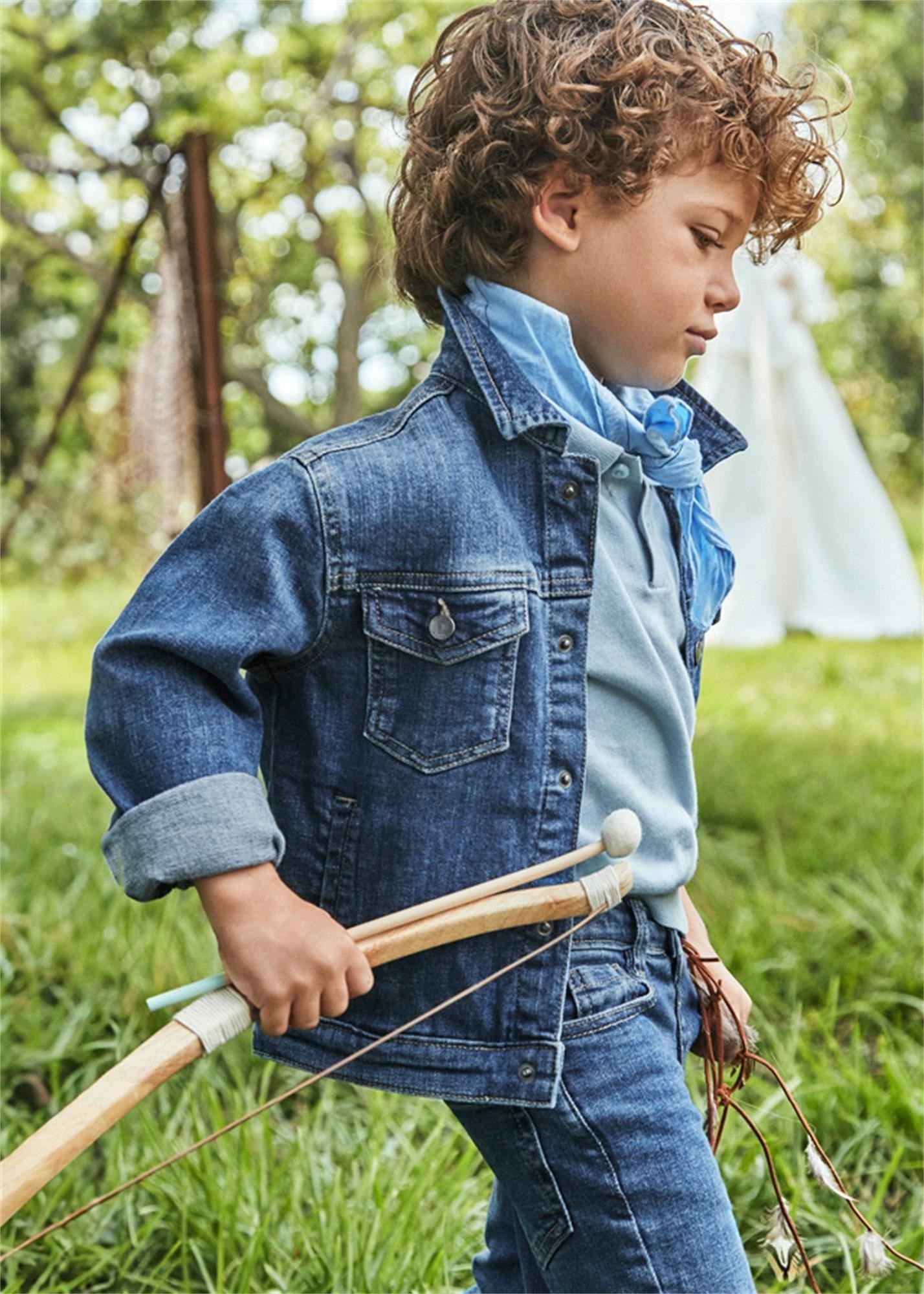 CEKET DENIM MAVİ