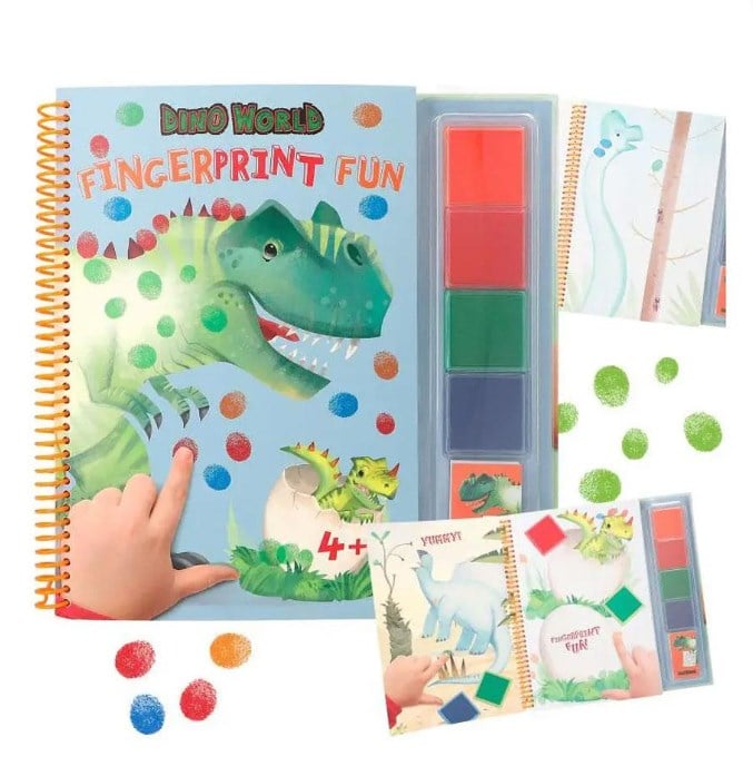 DINO WORLD FINGER PRINT FUN