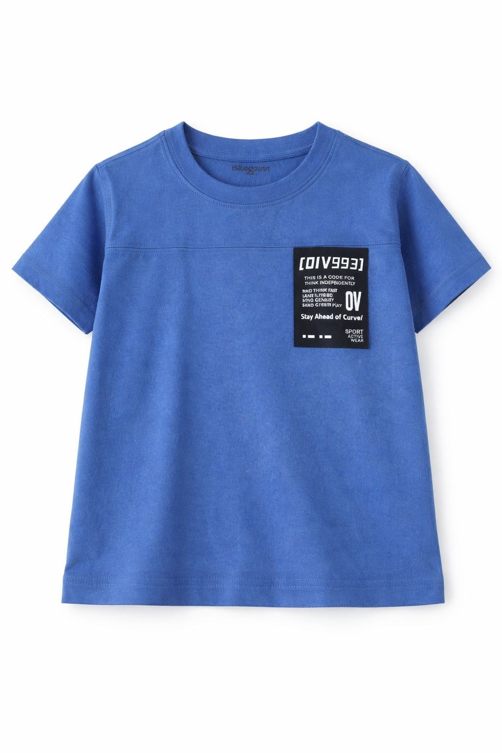 Divonette Erkek Çocuk Basic Cepli Kısa Kollu Tişört 6-14 Yaş İNDİGO