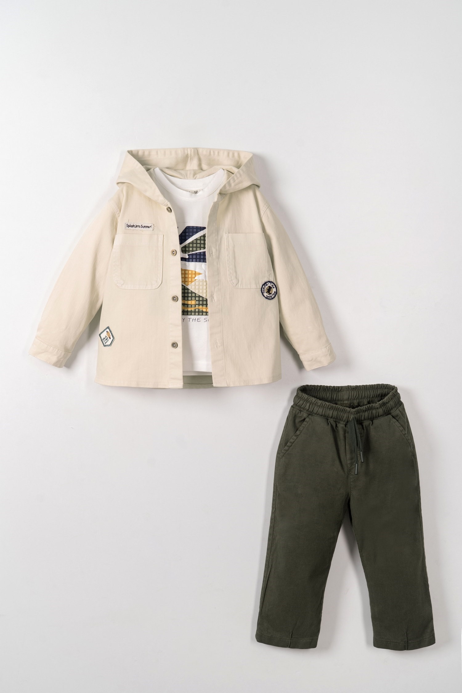 Erkek 61603-Walnut Pantolon 1/4