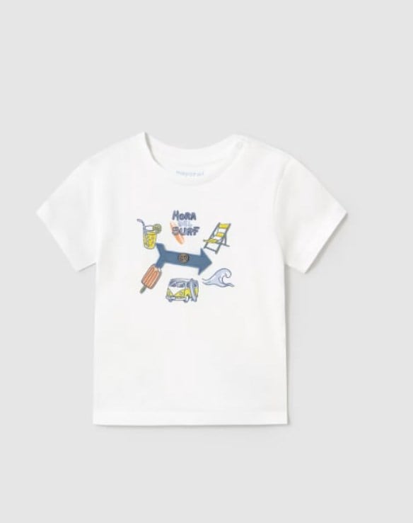 ERKEK BEBEK 1064 HORA DEL T-SHİRT GKM0232