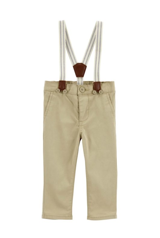 ERKEK BEBEK ASKILI PANTOLON