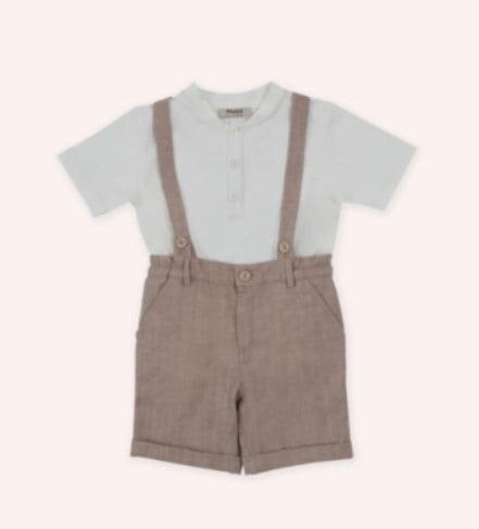 ERKEK BEBEK PERLA 2Lİ SALOPET TAKIM GKPN0054
