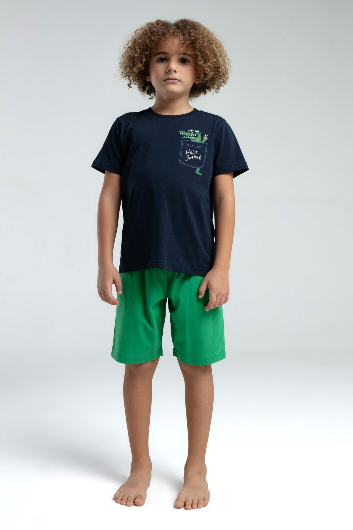 ERKEK ÇOCUK 3577 HELLO SUMMER 2Lİ TAKIM GKP0185