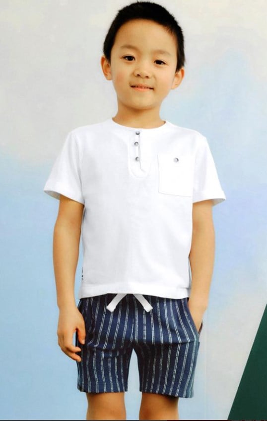 ERKEK ÇOCUK 3603 ÇİZGİ ŞORT& T-SHIRT TAKIM GKM0133