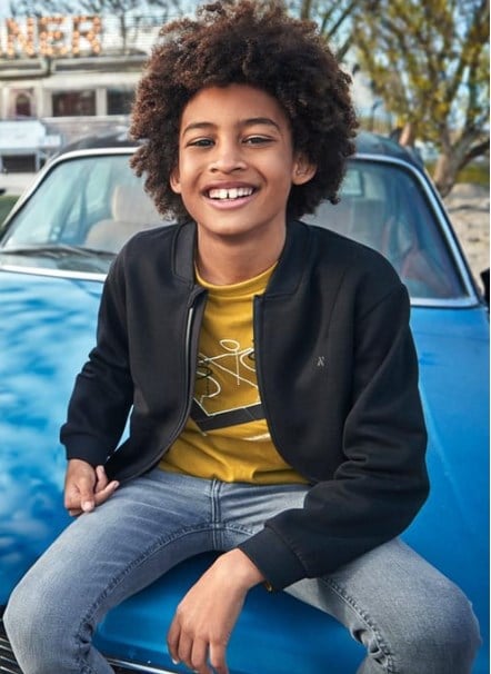 ERKEK ÇOCUK 7465 FERMUARLI SWEATSHIRT GKM0050