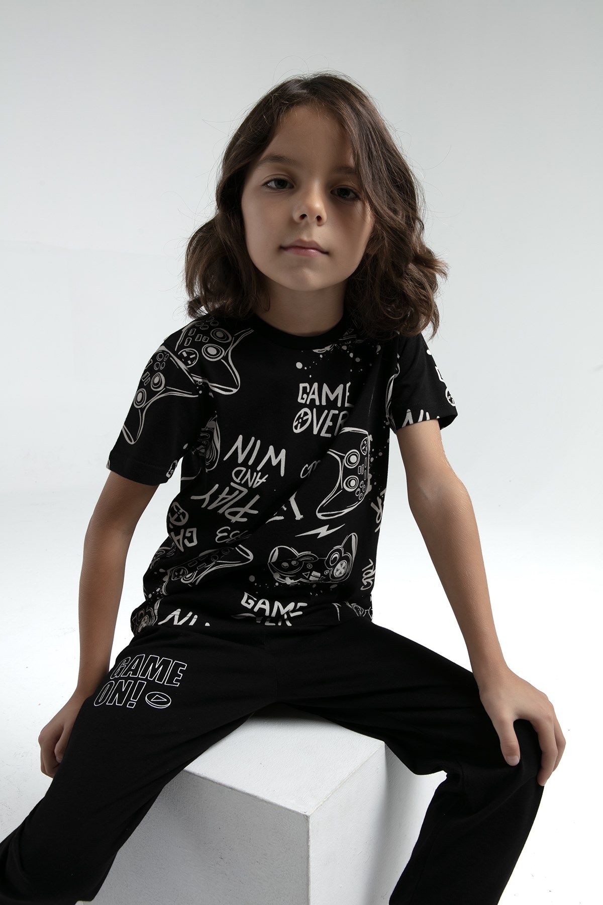 ERKEK GENÇ 3540 GAME OVER BASKI 2Lİ TAKIM GKP0169