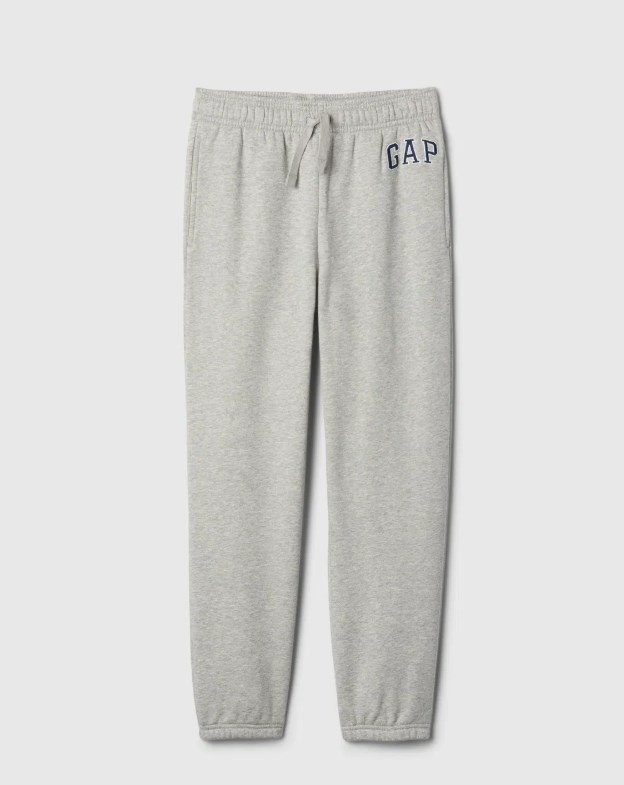 Gap Çocuk Beli Lastikli Yazılı Basic Eşofman Altı 4-16 Yaş GRİ