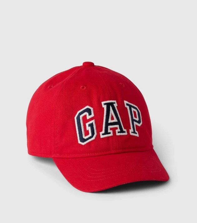 Gap Çocuk Logo Baskı Cap Şapka KIRMIZI