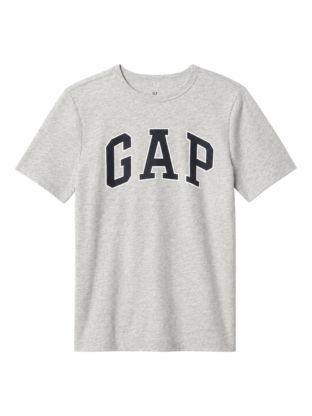 Gap Çocuk Logo Baskı Kısa Kollu Basic Tişört 4-16 Yaş GRİ