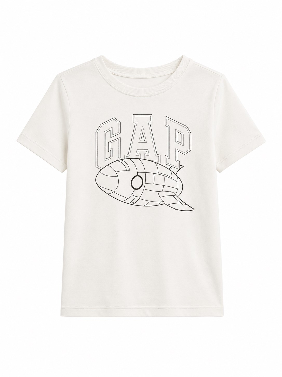 Gap Erkek Bebek Baskıılı Tişört 12 Ay 5 Yaş BEYAZ