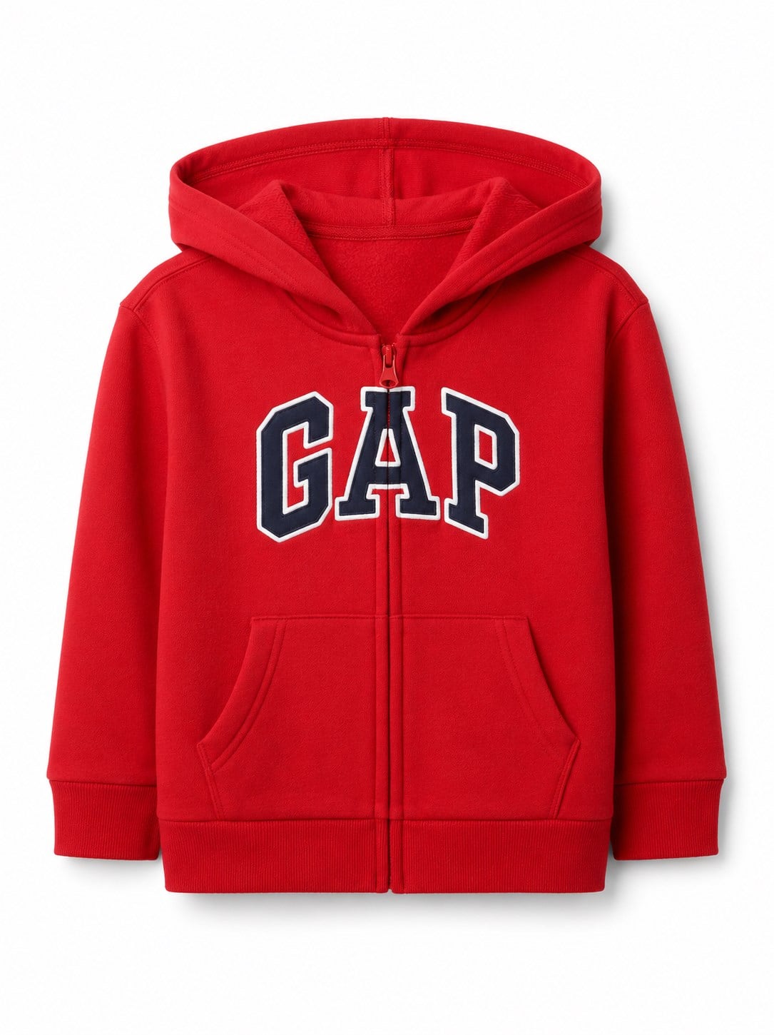 Gap Erkek Bebek Kapşonlu Polarlı Fermuarlı Ceket 6 Ay - 5 Yaş KIRMIZI