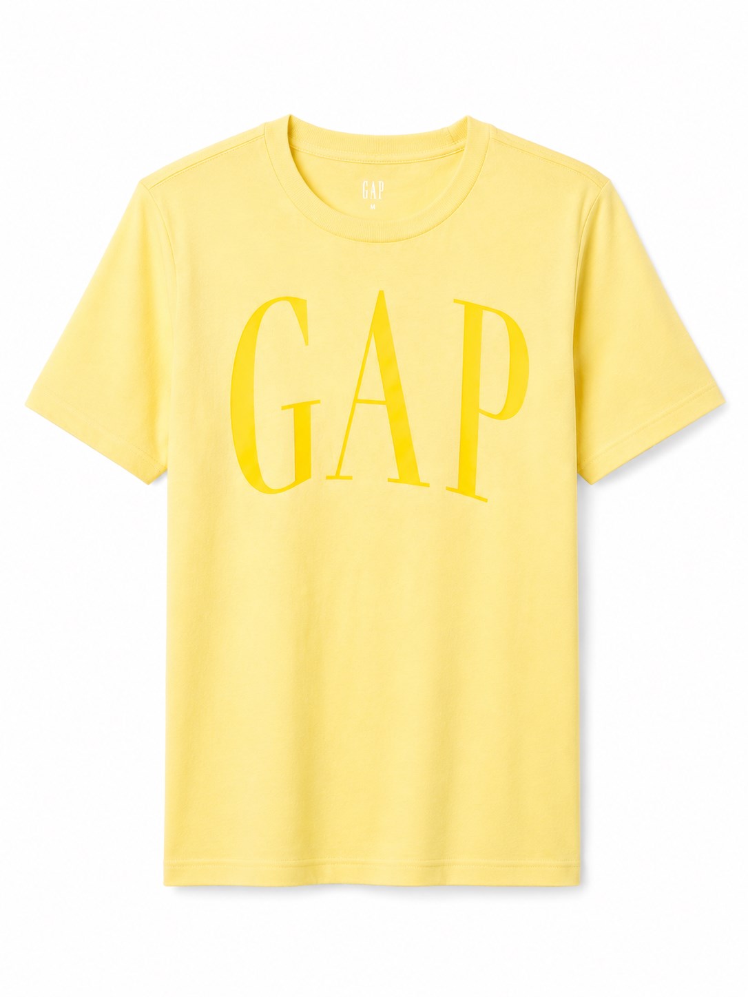 Gap Erkek Çocuk Bisiklet Yaka Tişört SARI