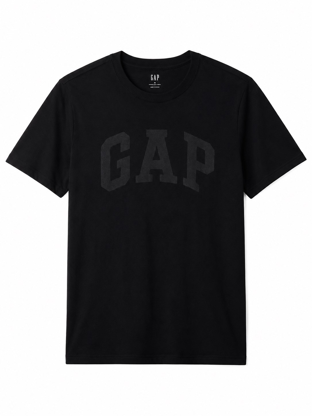 Gap Erkek Çocuk Kısa Kollu Bisiklet Yaka Tişört SİYAH
