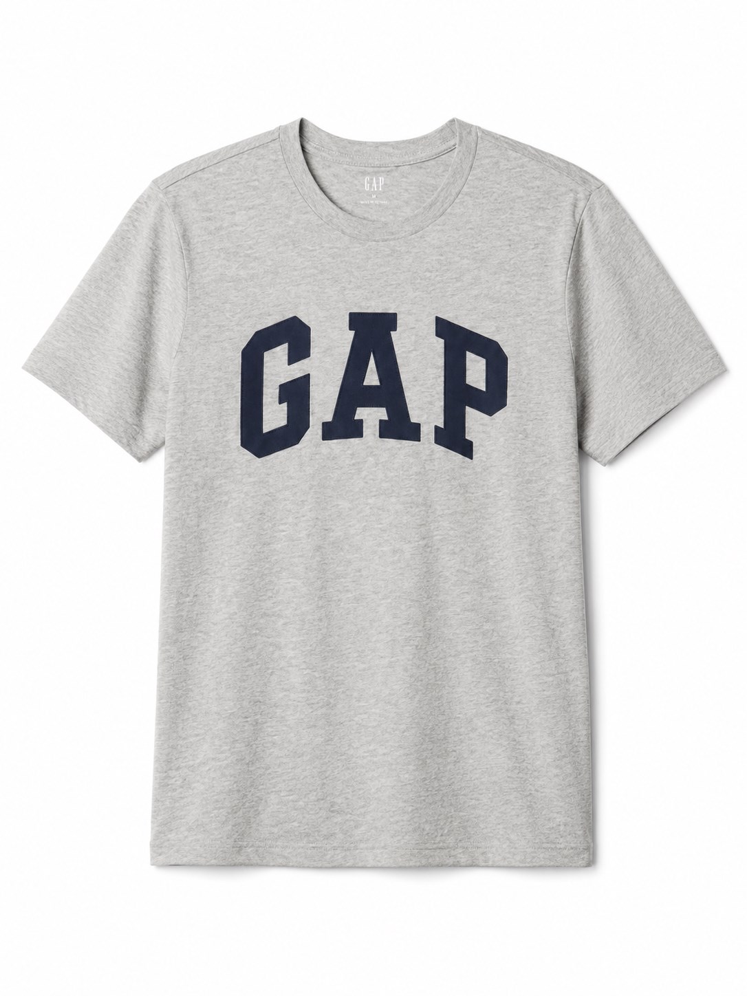 Gap Erkek Çocuk Kısa Kollu Logo Detaylı Tişört GRİ