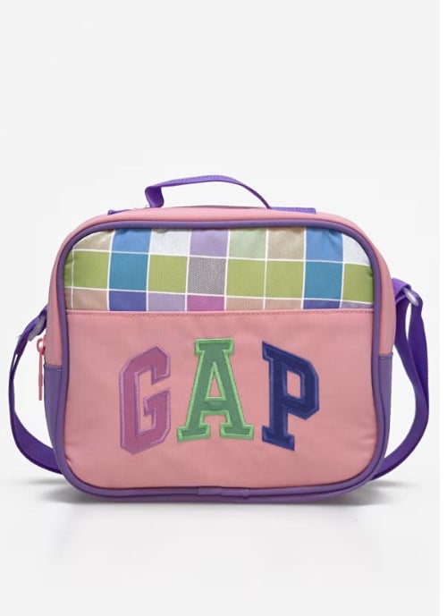 Gap Kız Çocuk Kareli Beslenme Çantası RENKLİ