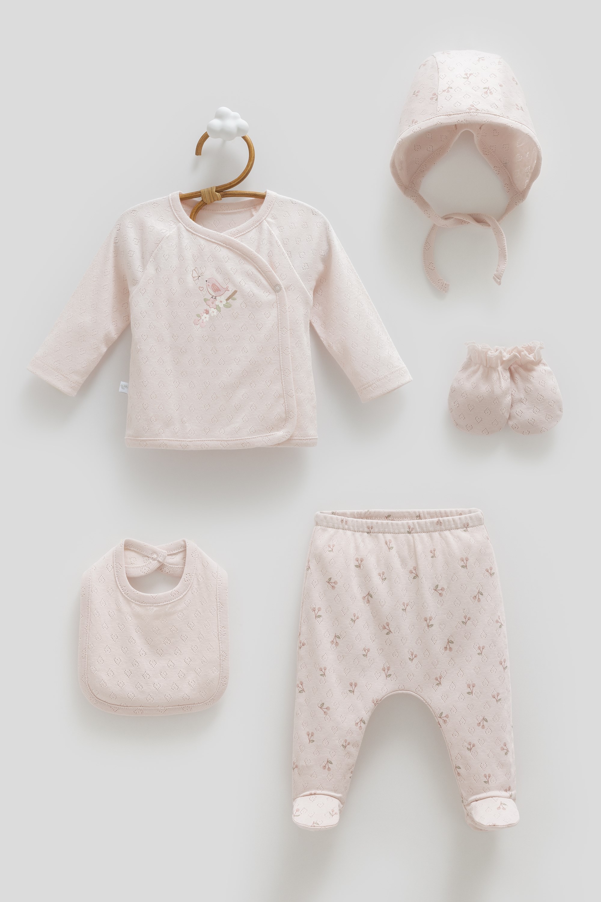 KIZ BEBEK 1521 5Lİ ZIBIN SETİ
