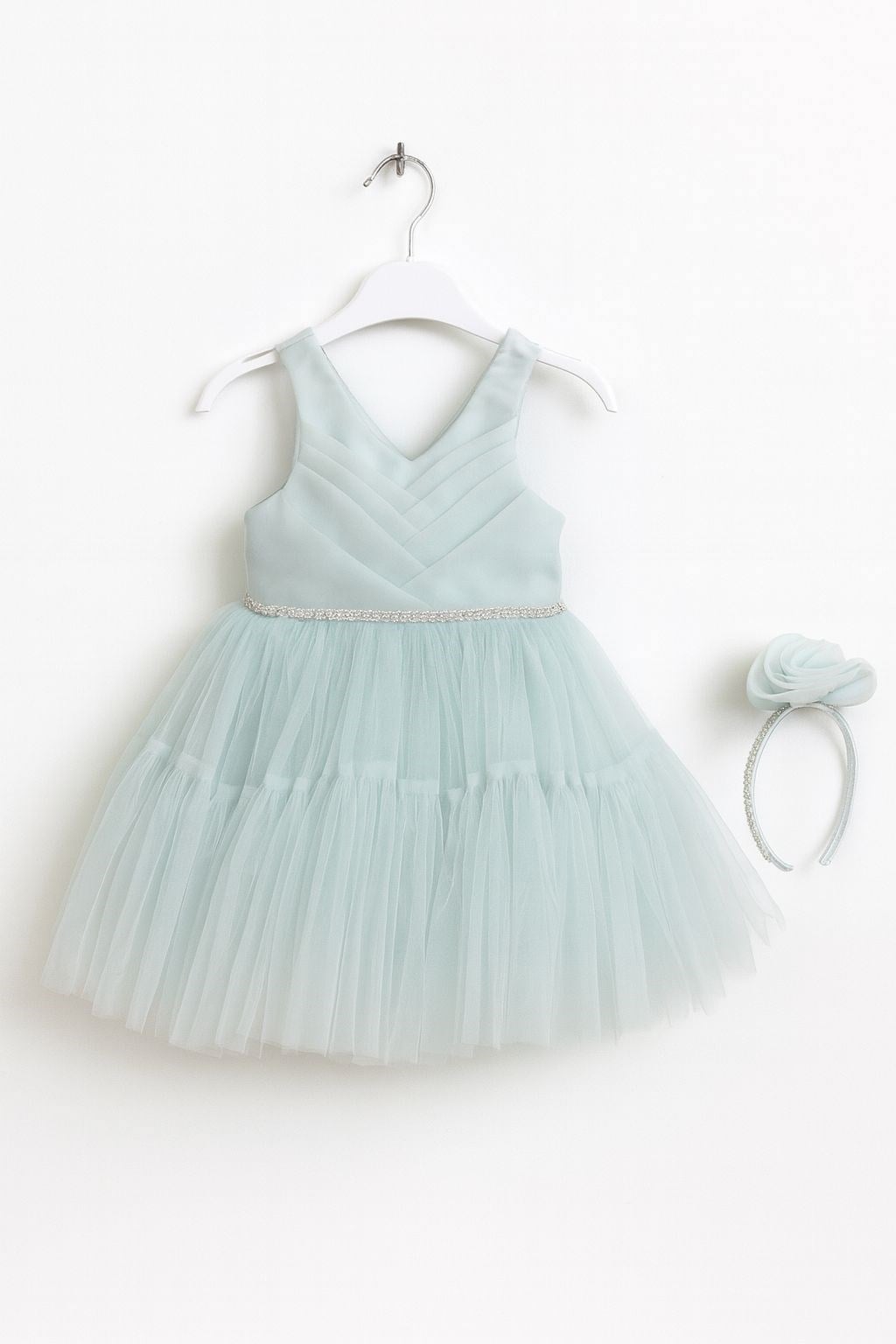 KIZ BEBEK 3178 BELİ TAŞLI ABİYE GKMH0015