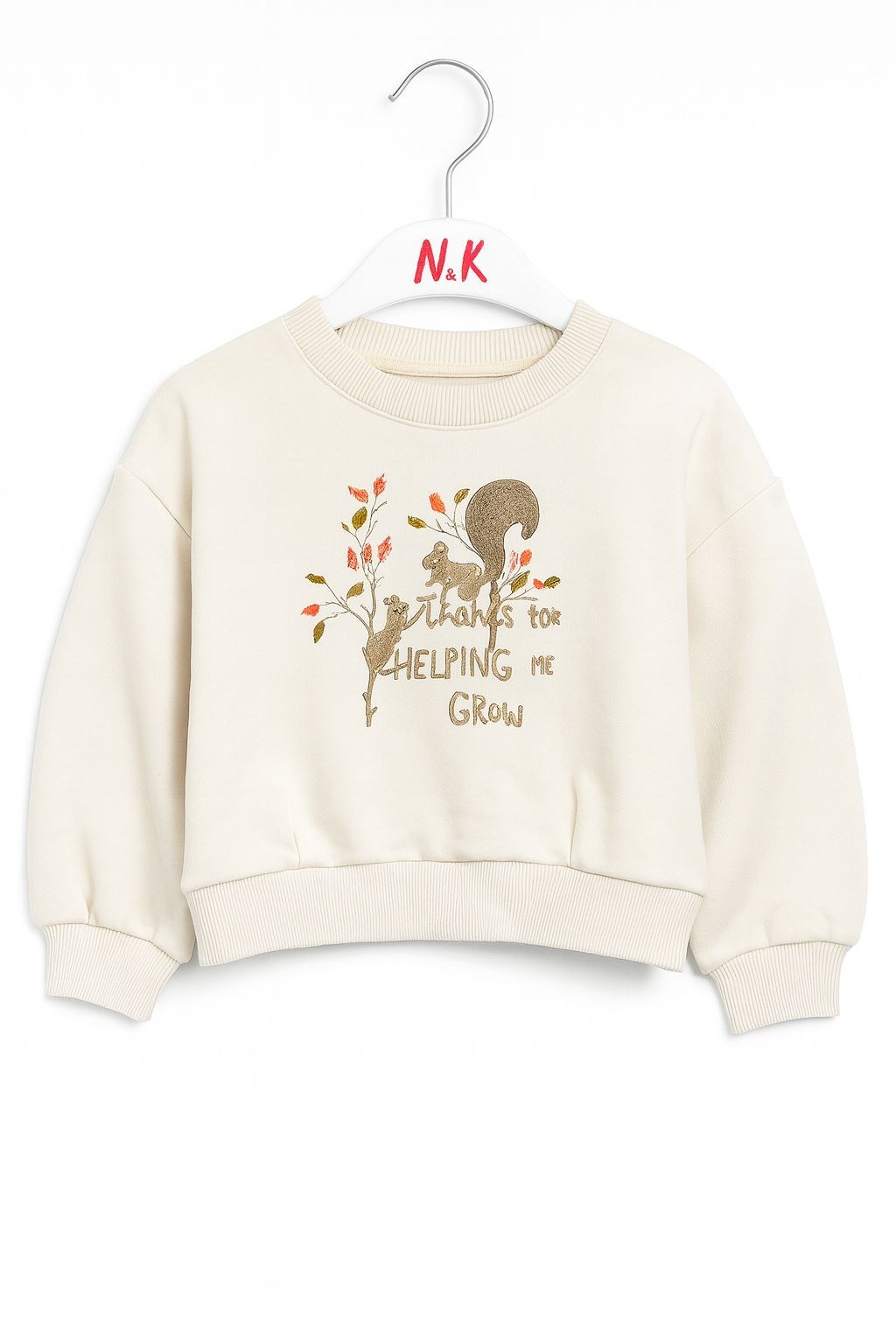 KIZ BEBEK 37609 SİNCAP SWEAT 1/4 GK5212